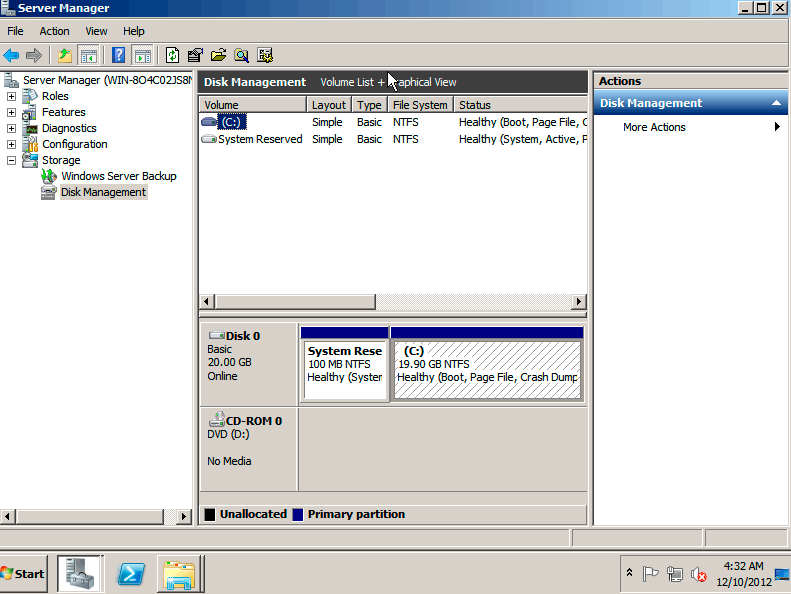 Disk management