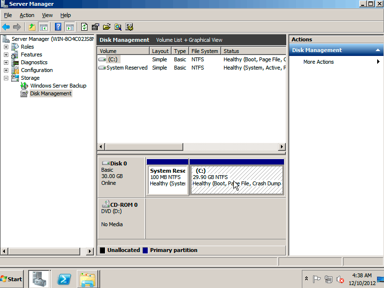 Disk management