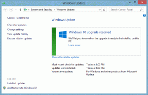 Windows 10 Windows update