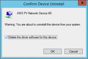 Remove AWS PV Drivers