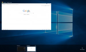 Windows 10 Multiple Desktops