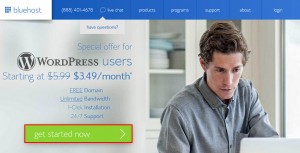 Bluehost WordPress Hosting Sign Up