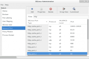 SELinux GUI