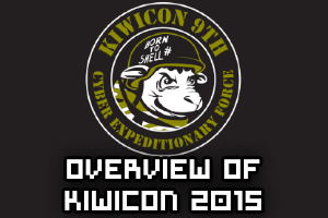 Kiwicon 9 2015 Overview