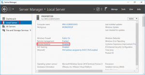 Enable Remote Desktop Server Manager Check Status