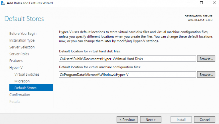 Windows Server 2016 Hyper-V Installation Guide