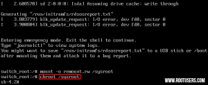 Linux Reset Root Password Chroot Environment