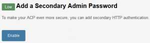 Invision Power Board - Add Secondary Admin Password