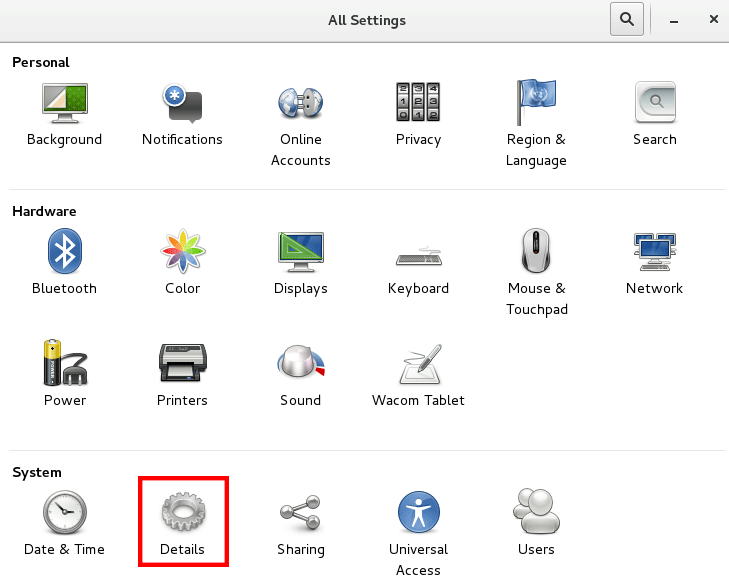 Check CentOS Version Through GUI