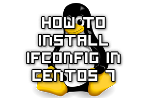 How To Install Ifconfig Command For CentOS 7 Linux