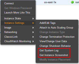 AWS Open EC2 Instance Console