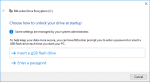 BitLocker Setup Wizard