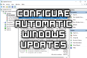 Configure Automatic Windows Updates