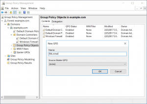 Create New Bitlocker GPO