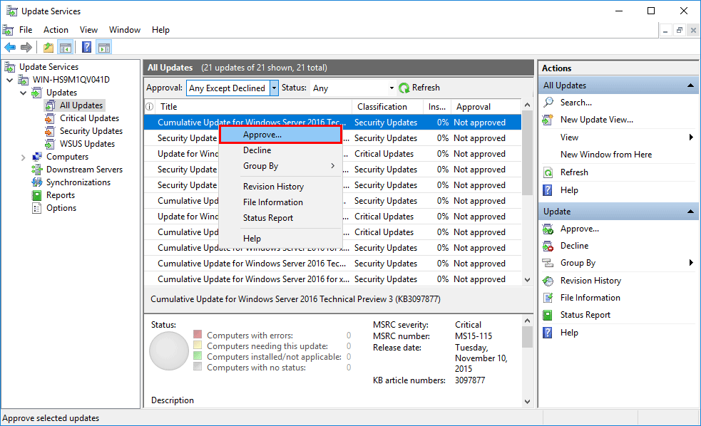 WSUS update. Windows Server update services. Update services все компьютеры. Установка WSUS через MDT. Servers refresh