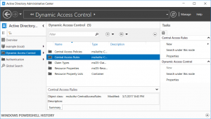 Central Access Rules