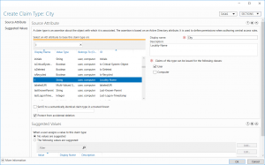 Create Custom Claim Type