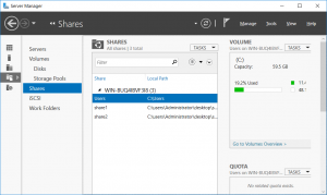 File Server SMB Shares