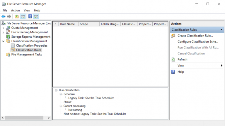 Fsrm Classification Configure File Classification Infrastructure (FCI) Using FSRM - RootUsers