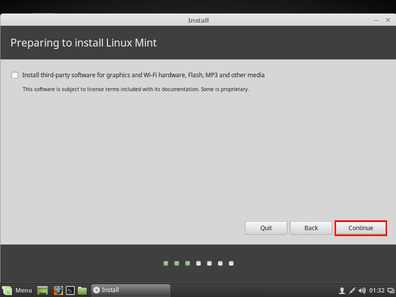 Linux Mint Proprietary Software