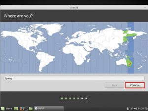 Linux Mint Timezone