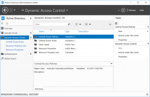 Central Access Policies