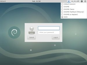 Debian 9 Stretch Mate Session