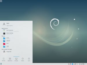 Debian 9 - KDE Plasma Desktop