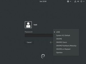Debian 9 Stretch LXDE Session