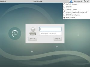 Debian 9 Stretch XFCE Session