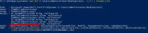 PowerShell Get-Acl Test3