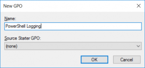 PowerShell Logging GPO