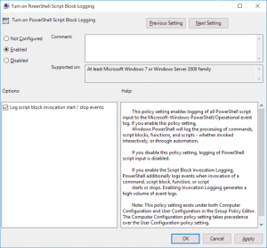 Script Block Logging