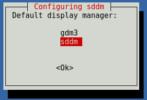 sddm display manager