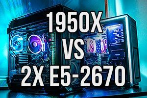 16 Cheap Xeon Cores vs 16 Threadripper 1950X Cores