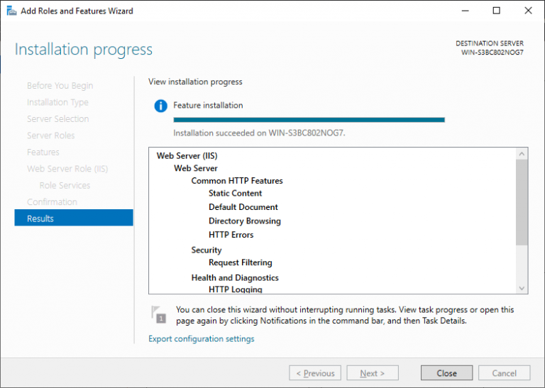 How To Install IIS In Windows Server 2019 - RootUsers