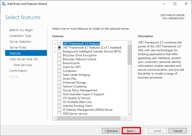 how to install iis on windows 7