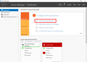Server Manager Add Roles And Features Windows Server 2019